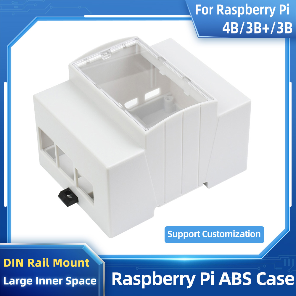 Raspberry Pi 4 Model B ABS Cas - Deskpi Super6C recension och pris