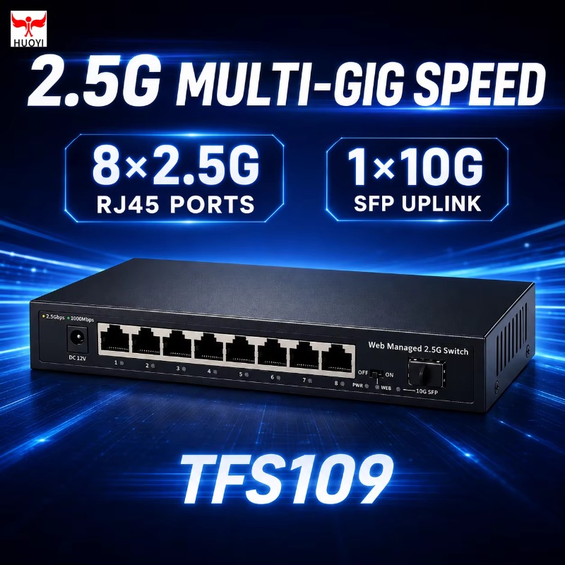 8 Ports 2.5Gb Managed Switch w - Sfp+ 10G Managed Switch 8 Port recension och pris